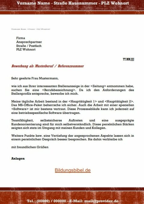 Automobilkauffrau Bewerbung Ausbildung: Kostenlose Muster & Tipps