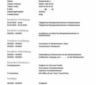 Bewerbung als Erzieherin Muster: Kostenlose Vorlagen zum Download - Praktische Tipps & Beispiele