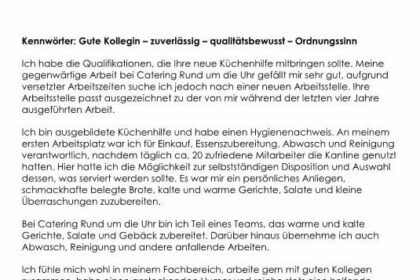 Bewerbung als Reinigungskraft PDF: Kostenlose Vorlagen und Tipps