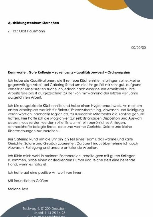Bewerbung als Reinigungskraft PDF: Kostenlose Vorlagen und Tipps