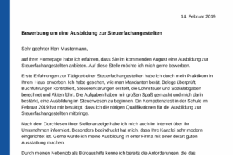 Bewerbung als Steuerfachangestellte: Kostenlose Vorlagen und Tipps