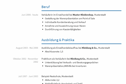 Bewerbung als Verkäuferin im Einzelhandel: Kostenlose Tipps & Vorlagen