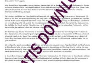 Bewerbung Einzelhandel Vorlage: Kostenlose Download-Vorlagen & Tipps - Bewerbungstipps für den Einzelhandel