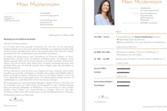 Bewerbung Praktikum Muster PDF: Kostenlose Downloadvorlagen und Tipps