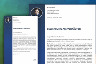 Bewerbung VerkÃ¤ufer: Kostenlose Vorlagen und Tipps