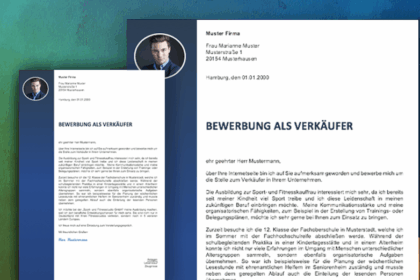 Bewerbung VerkÃ¤ufer: Kostenlose Vorlagen und Tipps