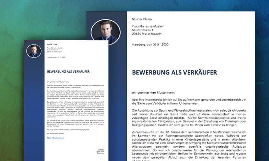 Bewerbung VerkÃ¤ufer: Kostenlose Vorlagen und Tipps