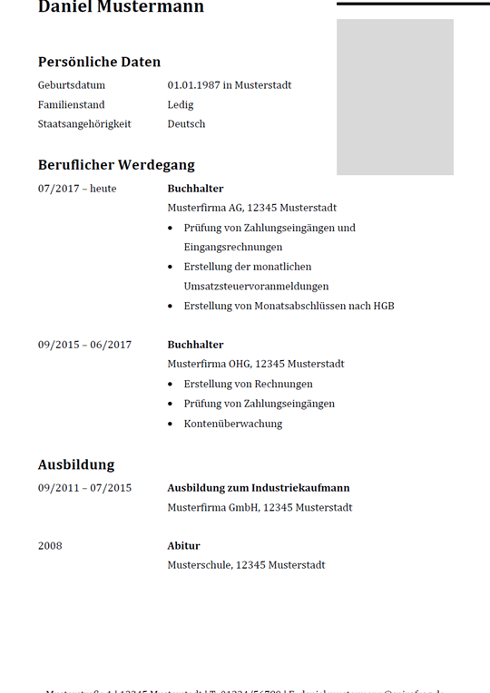 Buchhalterin Bewerbung: Kostenlose Vorlagen zum Download