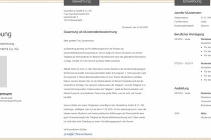 Kostenlose Bewerbungsmuster Bürokauffrau: Vorlagen zum Download & Tipps
