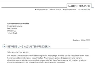 Tipps und kostenlose Vorlagen zur Altenpflegehelferin Bewerbung