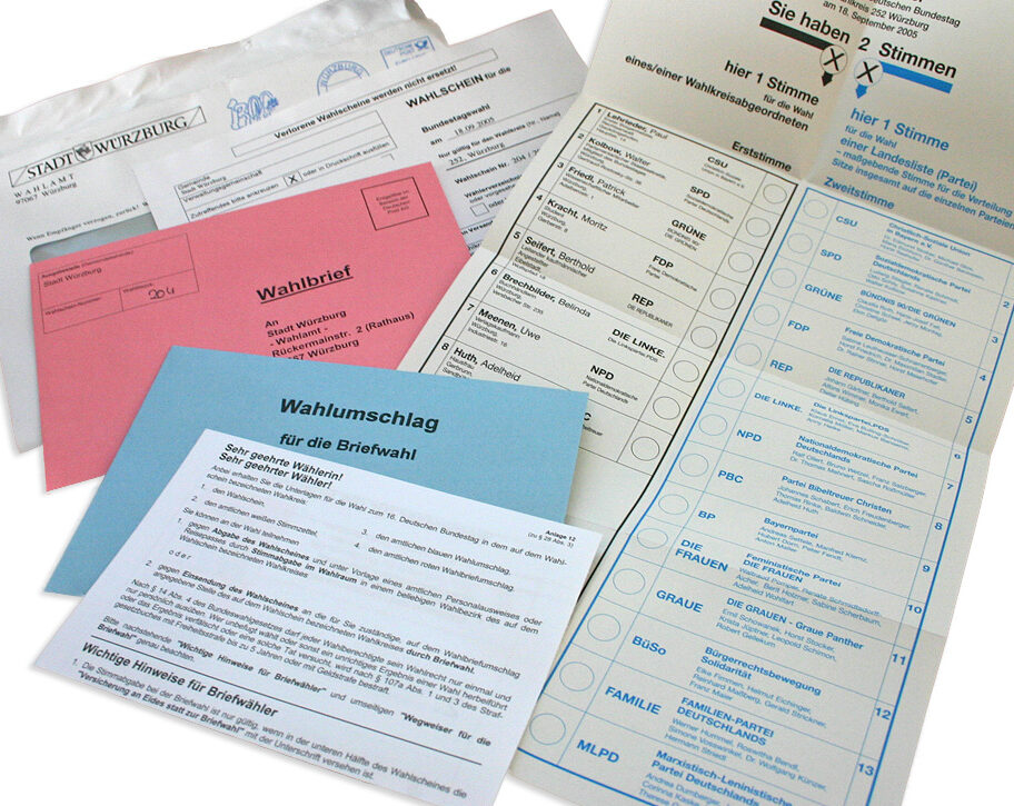 Briefwahl online: Kostenlose Muster und Formulare in Brandenburg beantragen