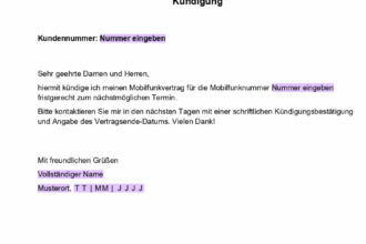 Vorlage Kündigung Einzugsermächtigung: Kostenlose Download Formular jetzt sichern!