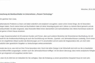 Zwischen Tüll und Tränen Bewerbung: Kostenlose Muster und Vorlagen zum Download