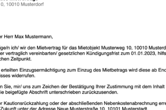 Außerordentliche Kündigung der Wohnung: Gründe und Musterformulare zum Download