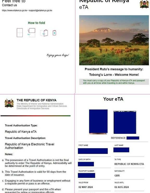 Kenia Visum beantragen: Kostenlose Vorlagen und Formulare