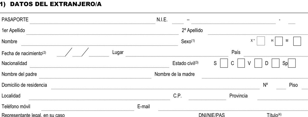 Spanisches Konsulat: Nie-Nummer beantragen - Kostenlose Vorlagen und Anleitungen