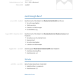 Vorlage Bewerbung Bürokauffrau Download kostenlos
