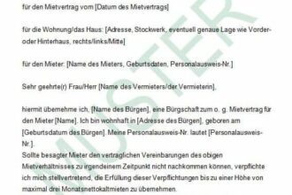 Vorlage für die Kündigung wegen Sanierung: Musterbrief zum Download