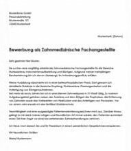 Bewerbung ZFA PDF: Kostenlose Vorlagen & Tipps für deine Bewerbung