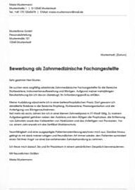 Bewerbung ZFA PDF: Kostenlose Vorlagen & Tipps für deine Bewerbung