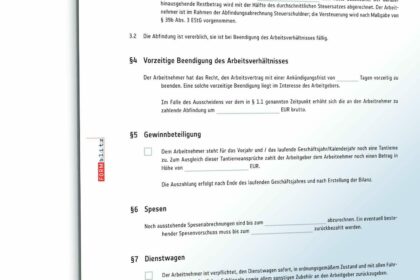 Formular fÃ¼r KÃ¼ndigung oder Aufhebungsvertrag bei Erwerbsminderungsrente - Gratis Download verfÃ¼gbar!