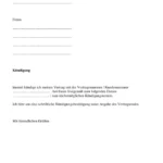 Kündigung eines Handyvertrags Muster zum Download - Vorlage für die Vertragsbeendigung