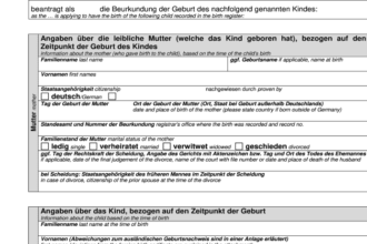 Stuttgart Geburtsurkunden: Anleitung zur Beantragung und Vorlage