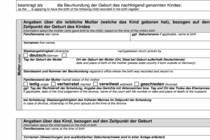 Stuttgart Geburtsurkunden: Anleitung zur Beantragung und Vorlage