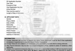 Visum Bali online beantragen: Schnelle Anleitung für Formulare Download
