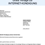 Dav kündigen: Kostenlose Vorlage für die Kündigung deines Dienstleistungsvertrags