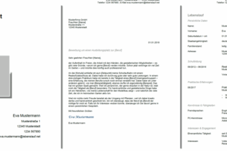 Laden Sie kostenlose Bewerbungsschreiben PDF-Vorlagen herunter