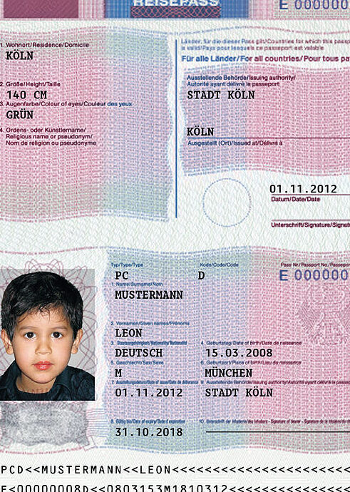Reisepass beantragen in Esslingen: Kostenlose Vorlagen zum Download
