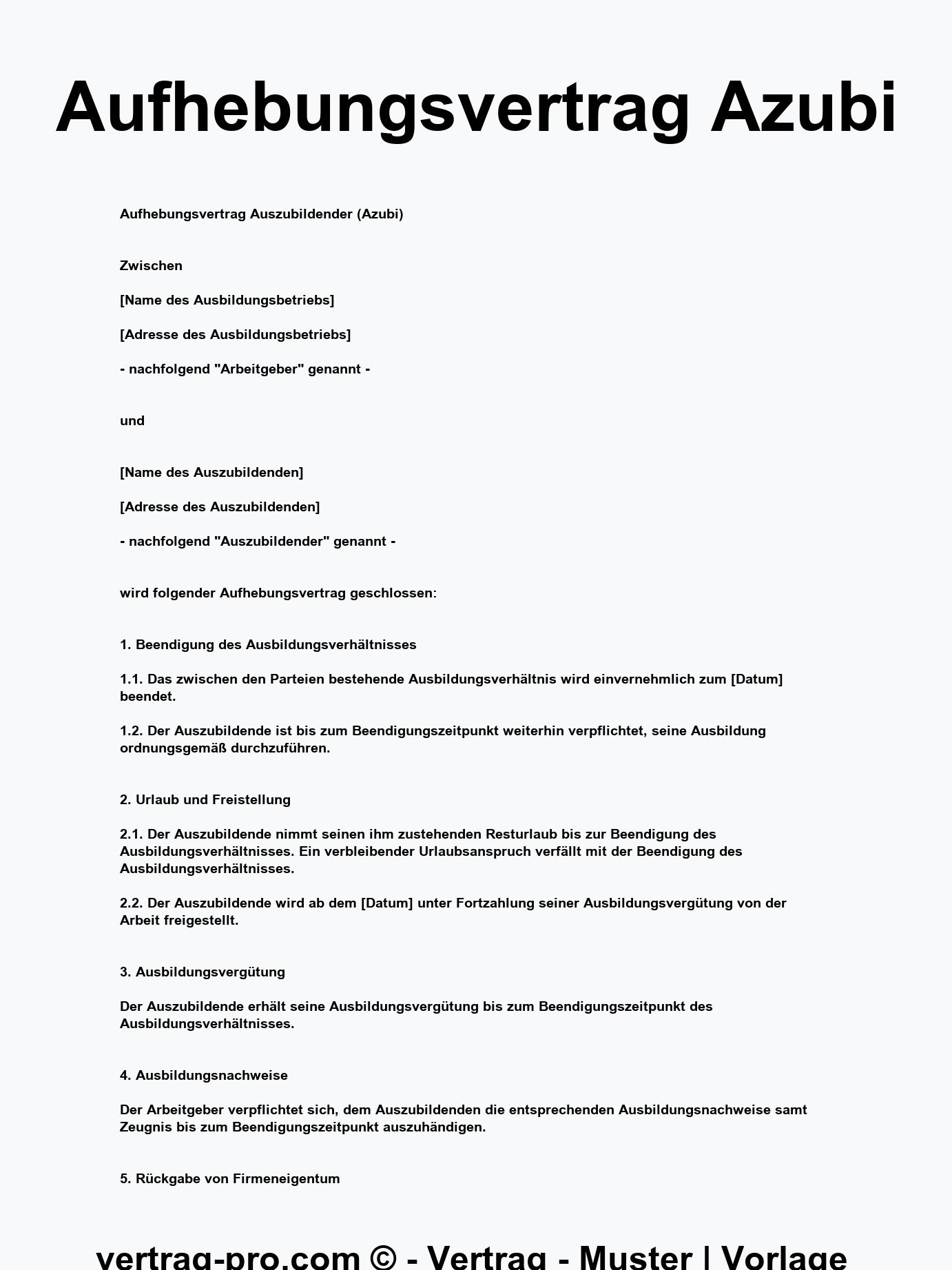 Ausbildungsvertrag kündigen Muster: Gratis Vorlage zum Download! Ausbildungsvertrag kündigen Muster: Gratis Vorlage zum Download!