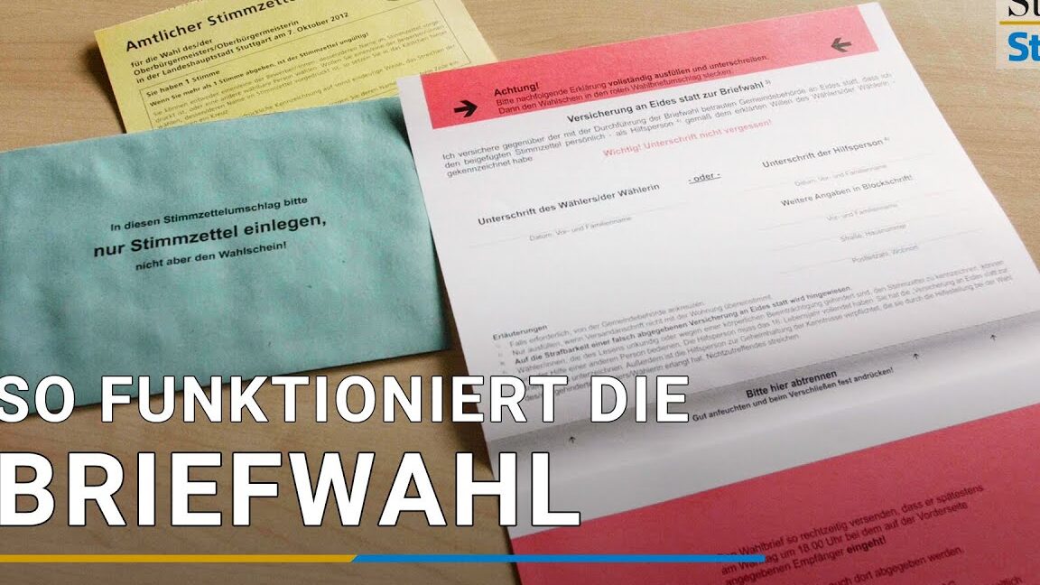 Beantragen Sie Briefwahl in MÃ¶nchengladbach: Kostenlose Vorlagen und Anleitung - Jetzt einfach online!