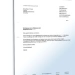 KÃ¼ndigung beim Sportverein: Muster Vorlage fÃ¼r die schnelle und einfache KÃ¼ndigung