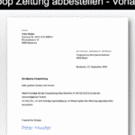 KÃ¼ndigung Muster Fitnessstudio - Kostenlose Vorlage zum Download!