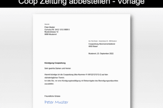 KÃ¼ndigung Muster Fitnessstudio - Kostenlose Vorlage zum Download!