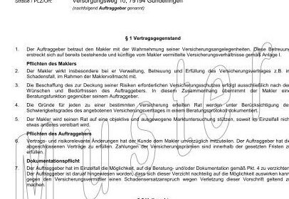 Maklervertrag KÃ¼ndigen Vorlage: Formular zum schnellen Download und KÃ¼ndigungsvorlage + Tipps