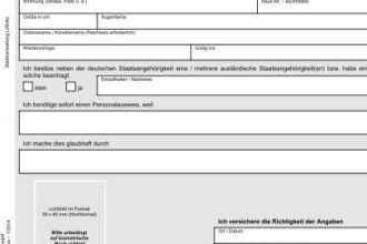 PersonalÂ­ausweis beantragen in Halle: Kostenlose Vorlagen zum Download