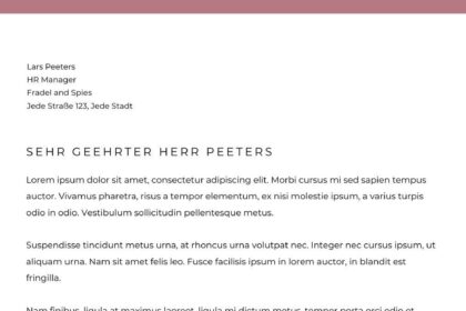 Schulbegleiter Bewerbung Muster: Kostenlose Vorlagen zum Download