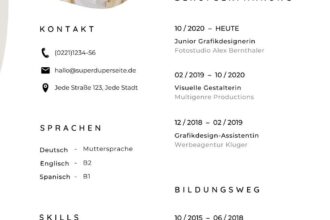 Bewerbung ohne Lebenslauf: Muster und Vorlagen zum Download - Perfekte Vorlagen fÃ¼r deine Bewerbung