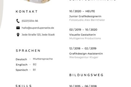 Bewerbung ohne Lebenslauf: Muster und Vorlagen zum Download - Perfekte Vorlagen fÃ¼r deine Bewerbung