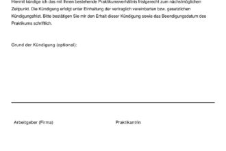 KÃ¼ndigung in Insolvenzzeit: Muster fÃ¼r Arbeitnehmer zum Download