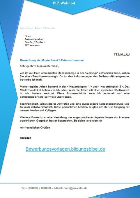 Minijob Bewerbung: Kostenlose Vorlagen und Tipps zum Download