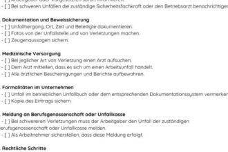 KÃ¼ndigung nach Arbeitsunfall: Wie Sie sich vor unfairen Entlassungen schÃ¼tzen (PDF-Formular inklusive)