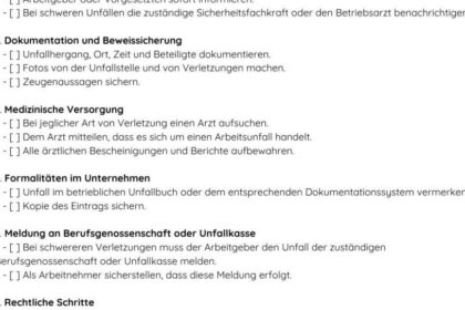 KÃ¼ndigung nach Arbeitsunfall: Wie Sie sich vor unfairen Entlassungen schÃ¼tzen (PDF-Formular inklusive)