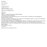 Kündigung Pflegedienst: Muster Vorlage für die fristgerechte Kündigung zum Download Kündigung Pflegedienst: Muster Vorlage für die fristgerechte Kündigung zum Download