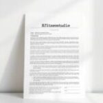 Vorlage KÃ¼ndigung Kindergarten: Einfach downloaden und ausfÃ¼llen