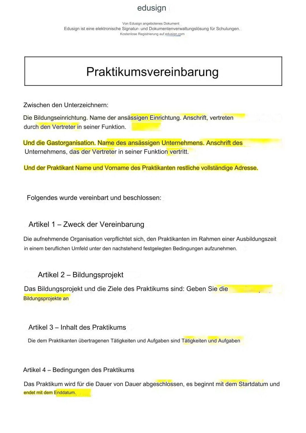 KÃ¼ndigung Praktikum durch Arbeitgeber: Downloadbare Vorlage fÃ¼r das KÃ¼ndigungsschreiben