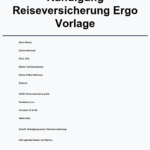 Ergo Versicherung KÃ¼ndigung Vorlage: Kostenlose Musterformulare zum Download!